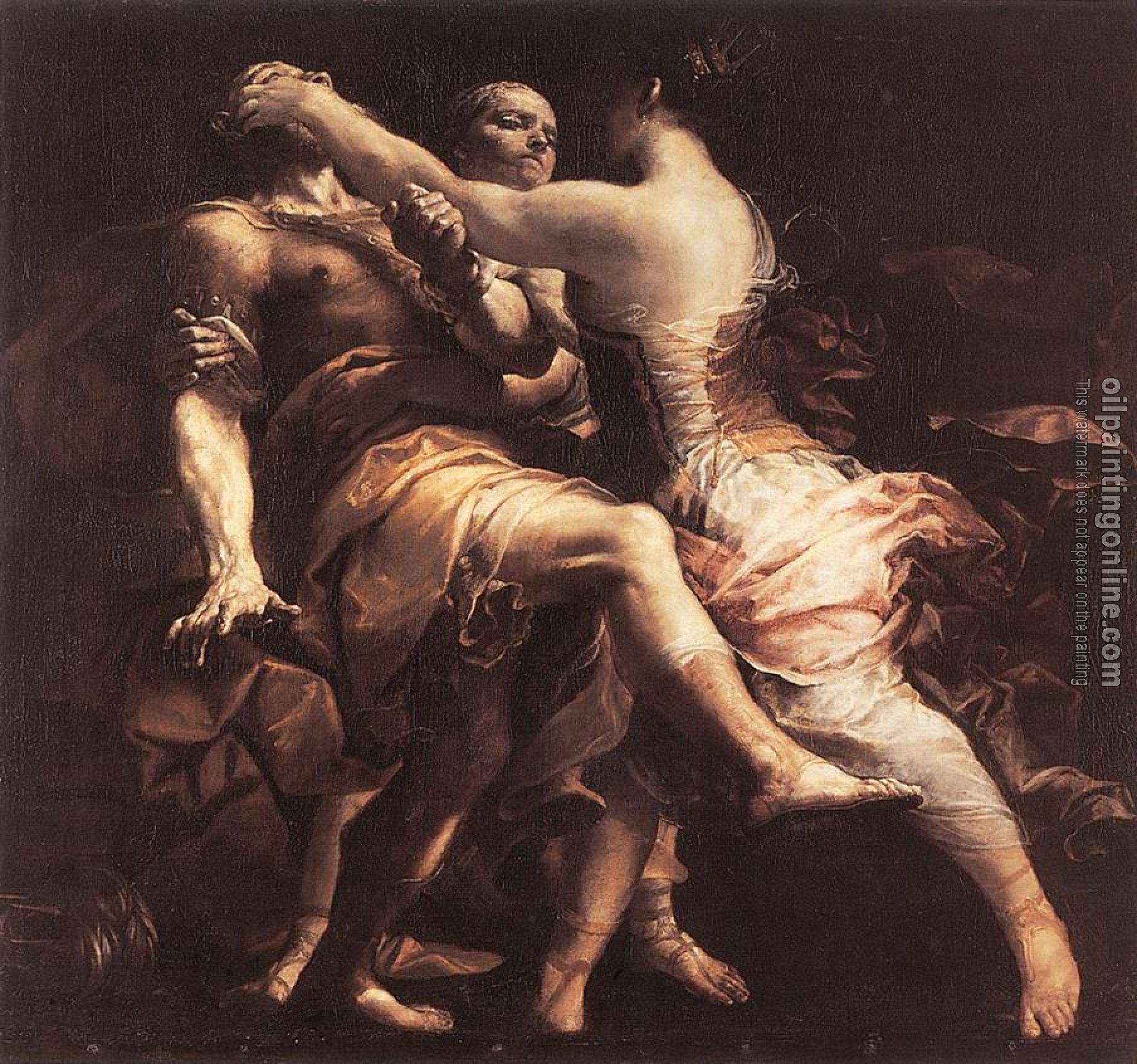 Giuseppe Maria Crespi - Hecuba Blinding Polymnestor